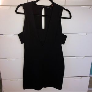 Black Cutout Dress